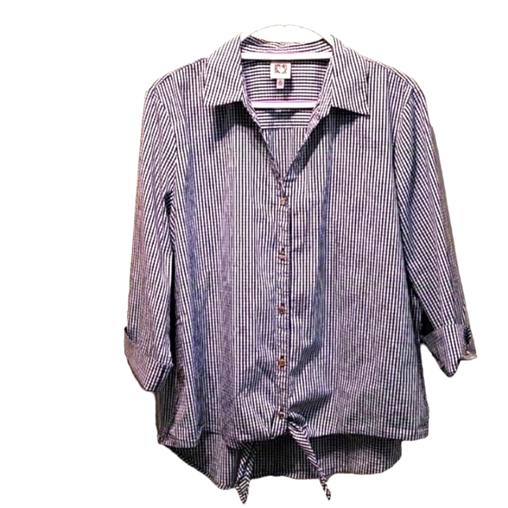 Anne Klein Button Down Shirt XL